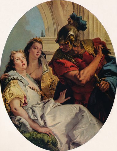古代史の場面、c1750 作： Giovanni Battista Tiepolo