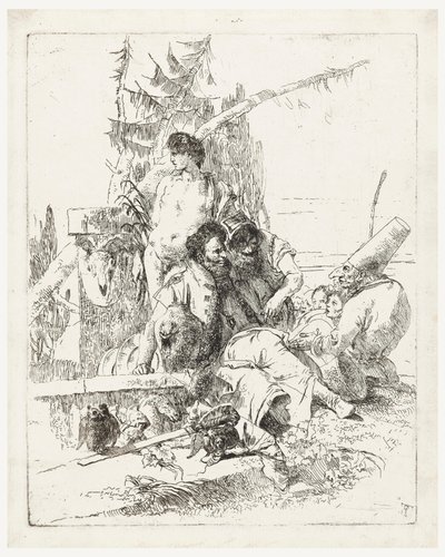 ファンタジージョーク 作： Giovanni Battista Tiepolo