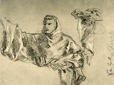 パドヴァの聖アントニウス、1755年、1928年 作： Giovanni Battista Tiepolo