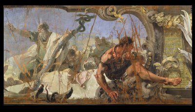 真ちゅうの蛇 作： Giovanni Battista Tiepolo