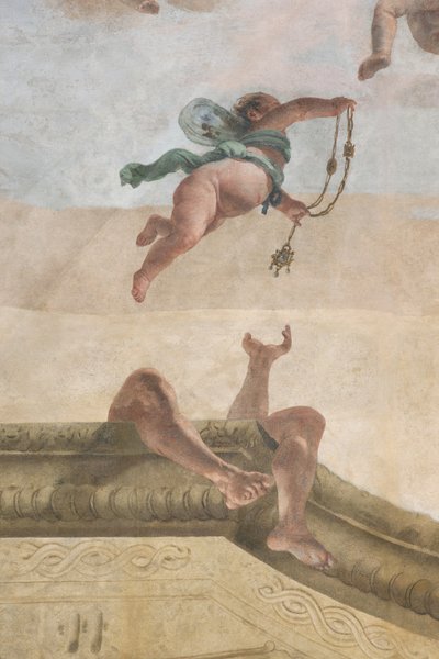 悪魔の堕落、スキピオの物語、詳細、1731年（3498337の詳細） 作： Giovanni Battista Tiepolo