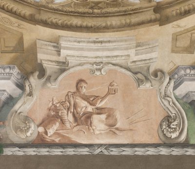 悪魔の堕落、スキピオの物語、詳細、1731年（3498337の詳細） 作： Giovanni Battista Tiepolo