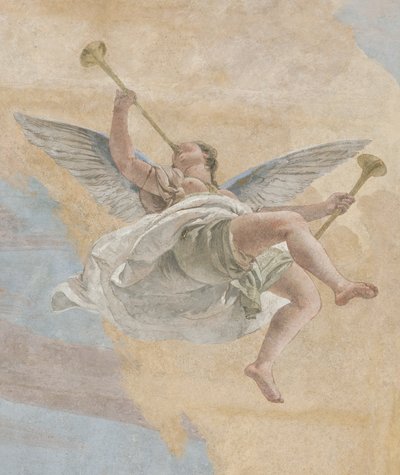 悪魔の堕落、スキピオの物語、詳細、1731 作： Giovanni Battista Tiepolo