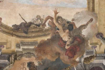 悪魔の堕落、スキピオの物語、詳細、1731 作： Giovanni Battista Tiepolo