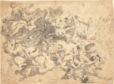 反逆天使たちの堕落 作： Giovanni Battista Tiepolo