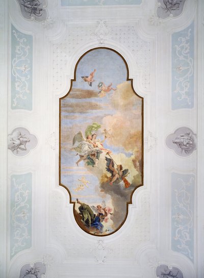 不屈の精神と慎重さ 作： Giovanni Battista Tiepolo