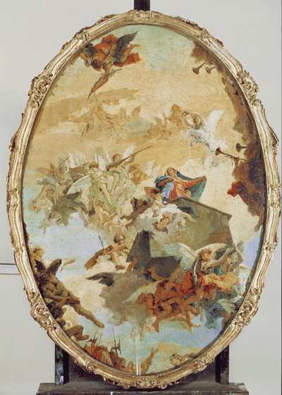 聖なる家のナザレからロレートへの翻訳 作： Giovanni Battista Tiepolo
