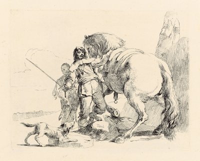 さまざまなカプリス、1750年以前 作： Giovanni Battista Tiepolo