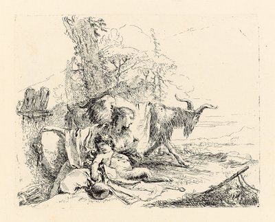 さまざまなカプリス、1750年以前 作： Giovanni Battista Tiepolo