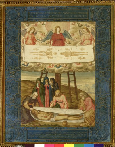 聖なる覆い 作： Giovanni Battista della Rovere
