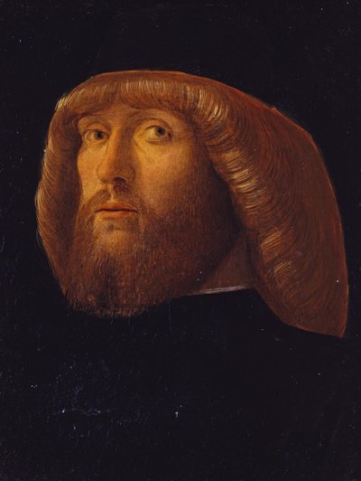 髭面の男 作： Giovanni Bellini