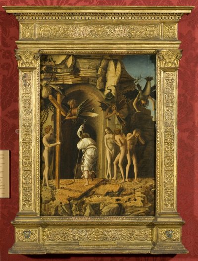 キリストのリンボへの降下（パネルのベラムに油を塗る） 作： Giovanni Bellini