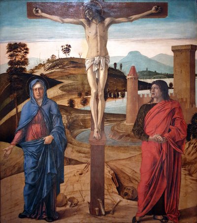 フランス語：Le Calvaire Calvary 作： Giovanni Bellini