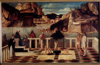 聖なるアレゴリー（絵画、1487年頃 作： Giovanni Bellini