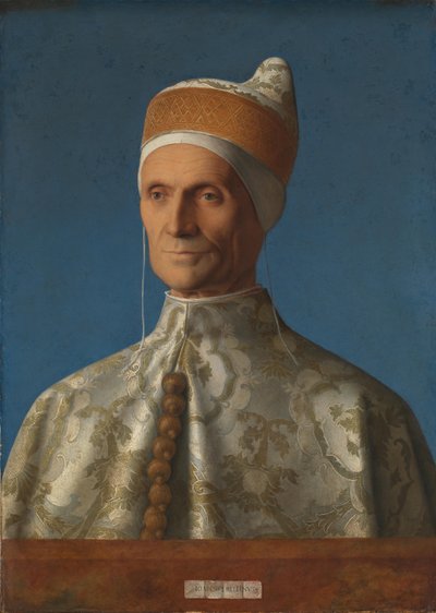 イタリア語：ドージェ・レオナルド・ロレダンの肖像 ドージェ・レオナルド・ロレダンの肖像 作： Giovanni Bellini