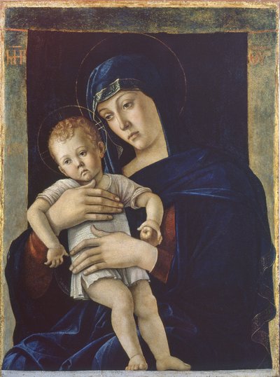マドンナと子供 作： Giovanni Bellini