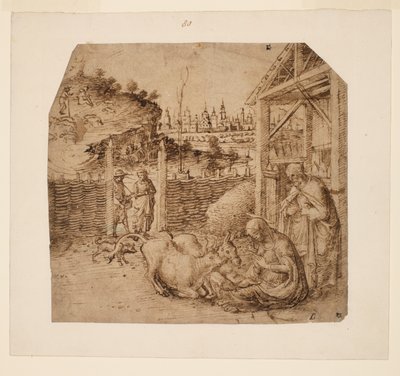 キリスト降誕、1480年頃 作： Giovanni Bellini
