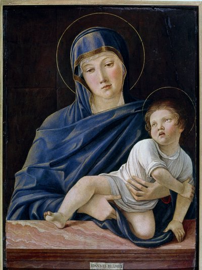 聖母ロキス聖母子 作： Giovanni Bellini