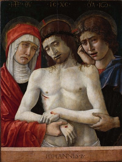 ピエタ、1455年頃。 作： Giovanni Bellini