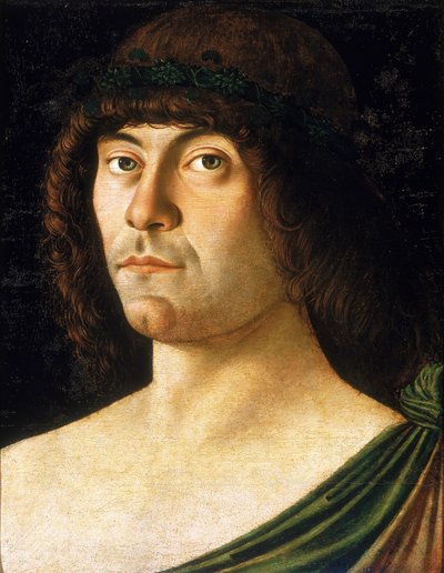 正体不明の男の肖像 作： Giovanni Bellini