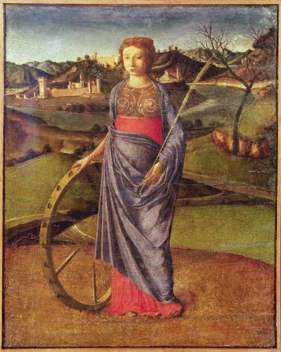 セントキャサリン 作： Giovanni Bellini