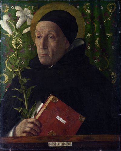 聖ドミニコ 作： Giovanni Bellini