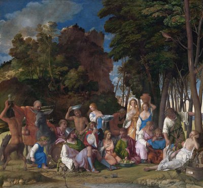 神々の饗宴 作： Giovanni Bellini