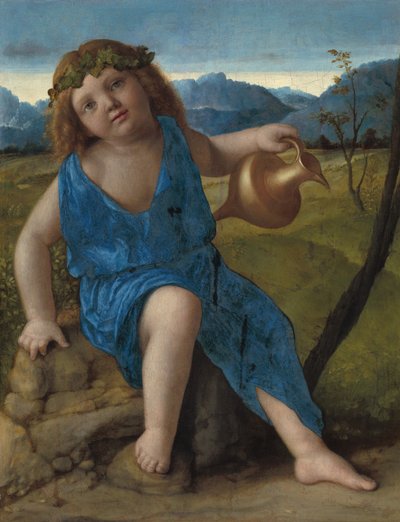 幼児バッカス 作： Giovanni Bellini