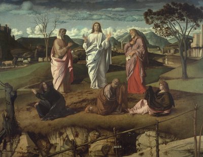 変容、1485 作： Giovanni Bellini