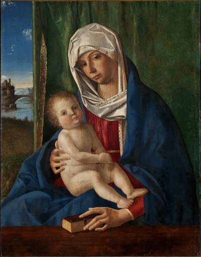 聖母子 作： Giovanni Bellini