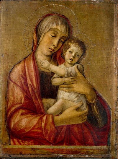 聖母子、1460 年代後半から 1470 年代前半 作： Giovanni Bellini