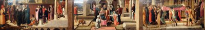 ドルシアナと福音書記者聖ヨハネの3つの物語 作： Giovanni Bellini