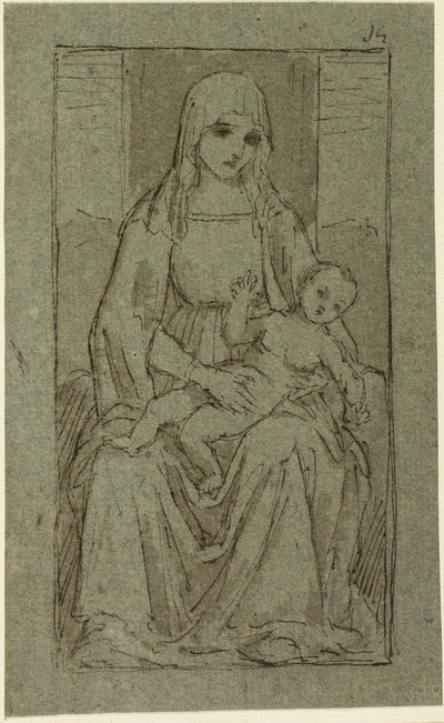 聖母子 作： Giovanni Bellini