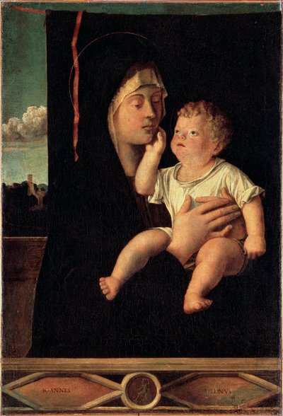 聖母子、15世紀または16世紀初頭 作： Giovanni Bellini