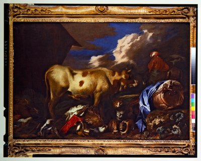 動物とノアの方舟 作： Giovanni Benedetto (1609 64) Castiglione