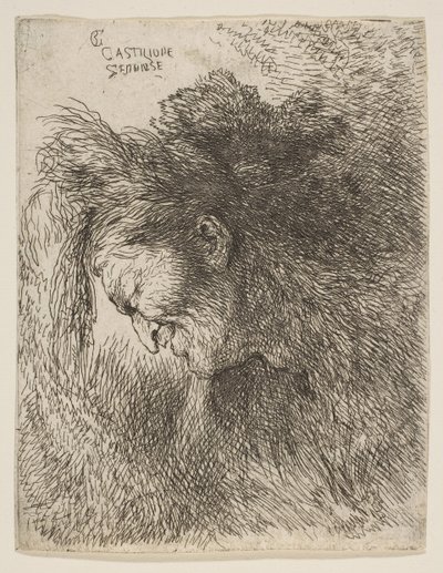 ...、ca。 1645-1650。 作： Giovanni Benedetto Castiglione