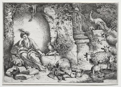 憂鬱 作： Giovanni Benedetto Castiglione