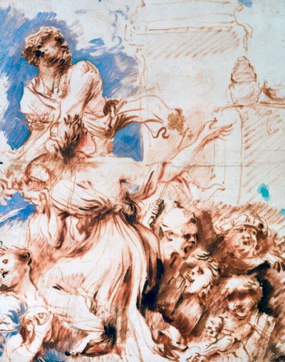 ピュラ、c1635-1670 作： Giovanni Benedetto Castiglione