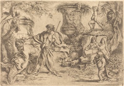 一時的な永遠 作： Giovanni Benedetto Castiglione