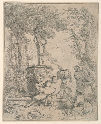 パン祭り 作： Giovanni Benedetto Castiglione