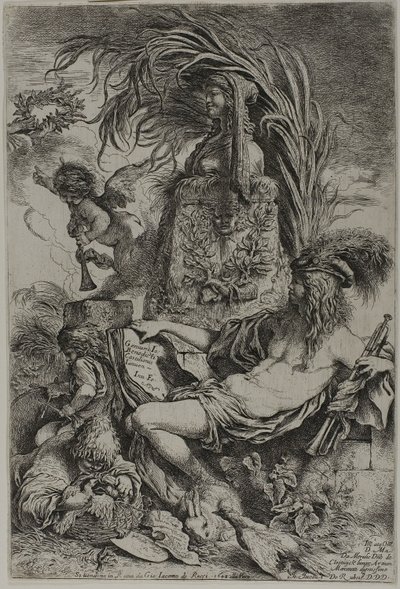 カスティリオーネの天才 作： Giovanni Benedetto Castiglione