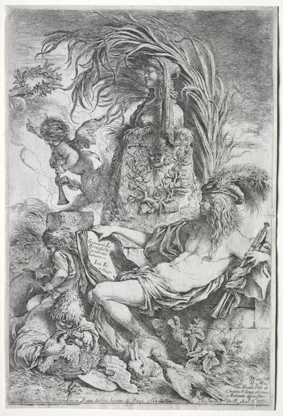 カスティリオーネの天才 作： Giovanni Benedetto Castiglione