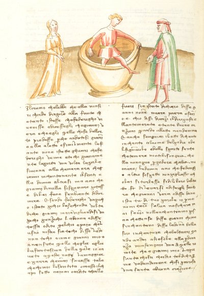デカメロン, ポットの幸運; マリ・ド・ペロネラ、戯れから逃れる, Septième journée, nouvelle 2. 作： Giovanni Boccaccio
