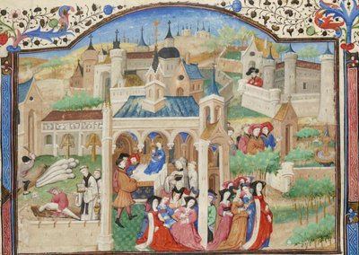 デカメロン』語り部のフィレンツェ出発 作： Giovanni Boccaccio