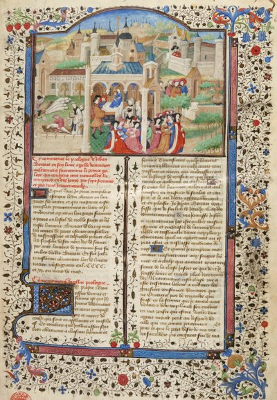 デカメロン』語り部のフィレンツェ出発 作： Giovanni Boccaccio