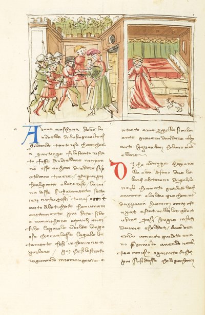 デカメロン』瞳孔-アグネーサの誘拐、5日目、短編集 5. 作： Giovanni Boccaccio