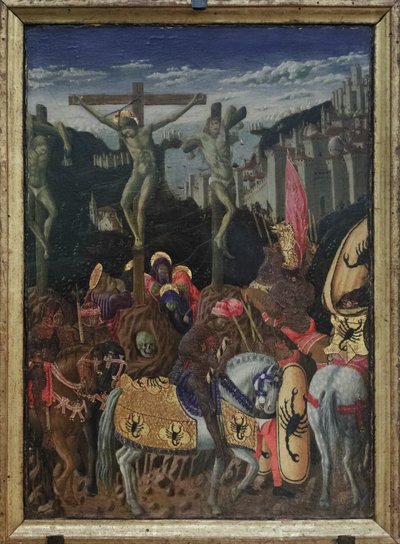 キリストの磔刑 1445-47年頃（パネル） 作： Giovanni Boccati or Boccatto
