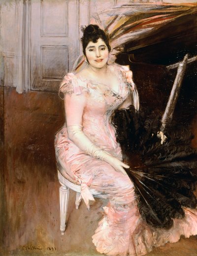 アルゼンチンの歌手、ジョバンニ・ボルディーニ（1842-1931）作 作： Giovanni Boldini