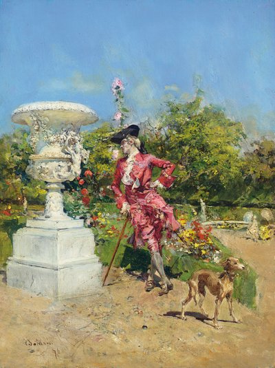 ベルサイユのイルマルケジーノ、1876 作： Giovanni Boldini