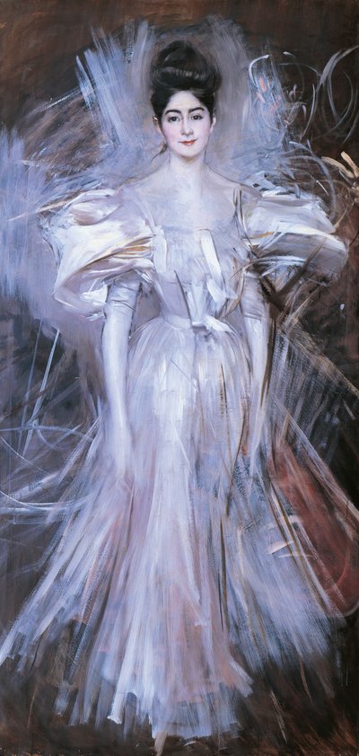 イタリア、フェラーラ、花火 作： Giovanni Boldini